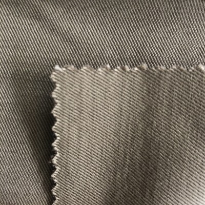 GZ-JCH LA2562 天絲騎馬兵斜賽絡 成份：50%棉 48%天絲 2%氨綸 310G 側面照